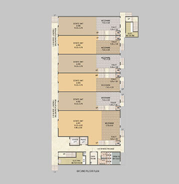 E4 ground floor plan